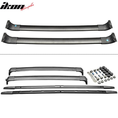 2006-2013 Range Rover L320 Sport OE Black Roof Rack Cross Bar Aluminum