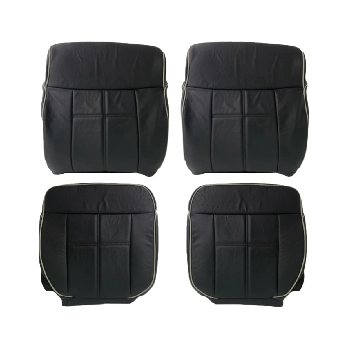 2006 2007 2008 Lincoln Mark LT Front Replacement Seat Covers in Black