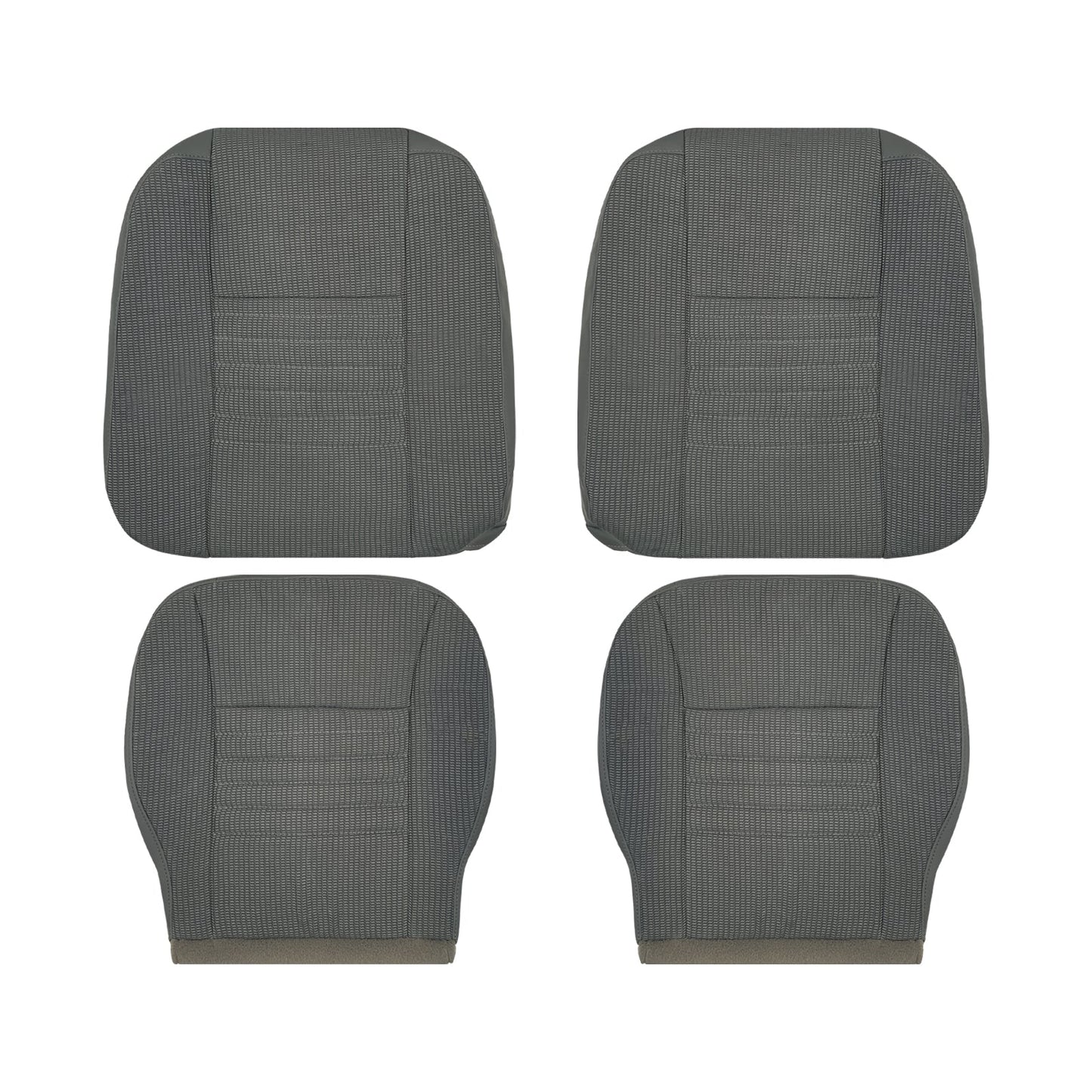 2006-2008 Dodge Ram 1500 ST Work Truck Base Replacement Seat Cover In Gray