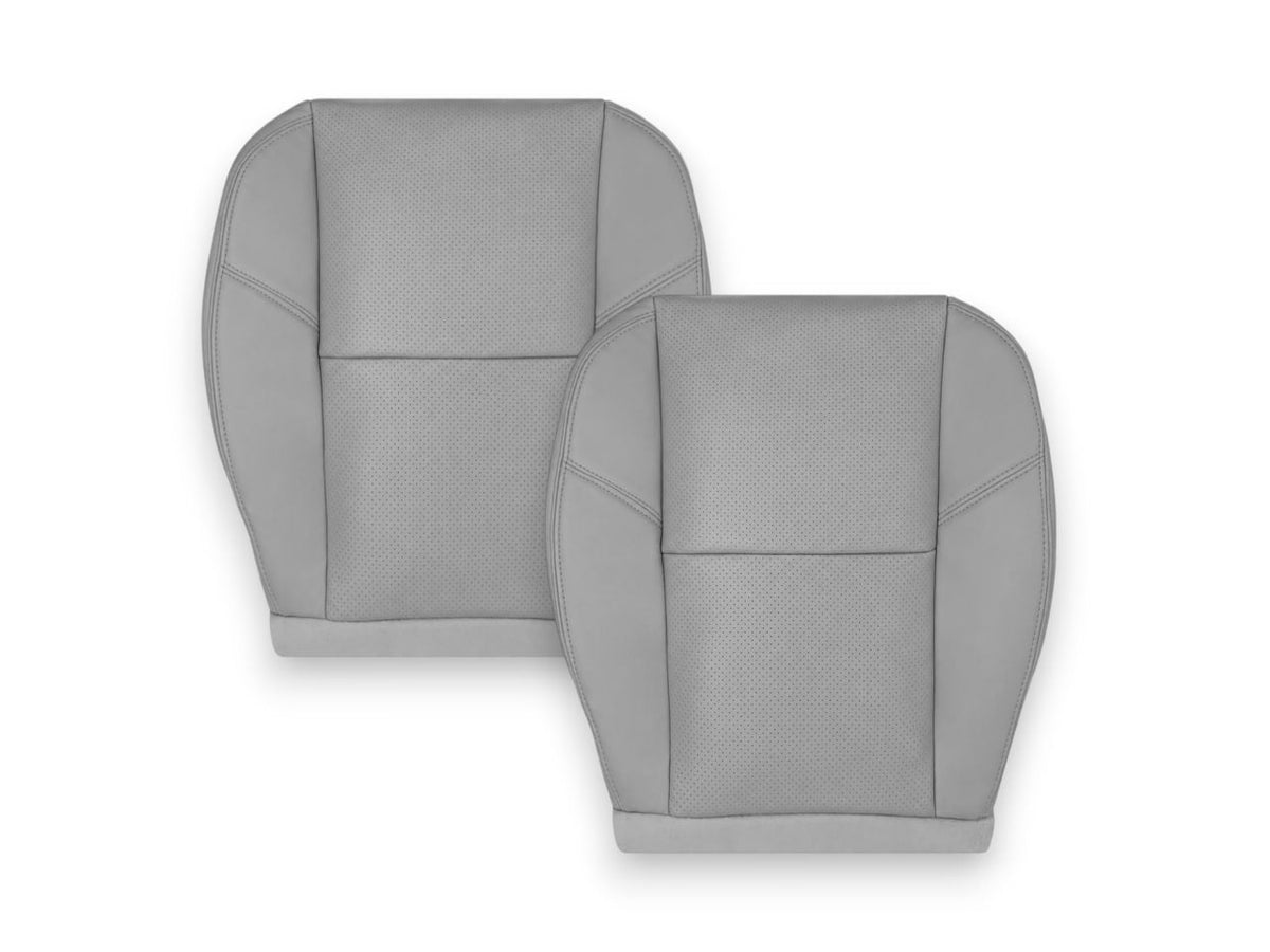 2007-2014 Chevy Tahoe/Suburban/Avalanche LTZ Seat Cover In Perforated Gray: Choose From Variation