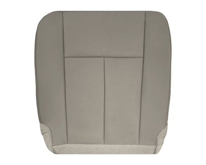 2007-2014 Ford Expedition Eddie Bauer/XLT PERFORATED Leather Replacement Seat Cover in Gray
