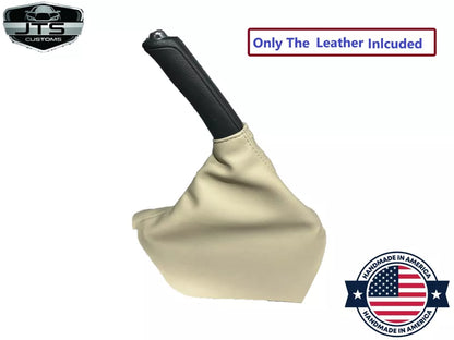 For 2008 2009 2010 2011 2012 2013 2014 2015 2016 Subaru Impreza Outback Crosstrek Parking Hand E Brake Lever Cover Boot In Warm Ivory Tan