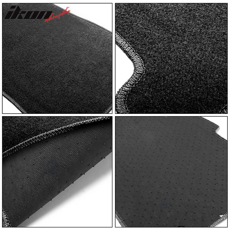 Car Floor Mat for 2008-2013 Infiniti G37 Coupe Black Nylon 3PC