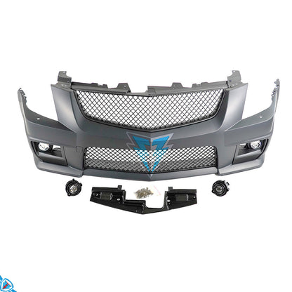 2008-2014 Cadillac CTS (MKII) CTS-V Style Polypropylene Front Bumper Conversion Kit | E3Tuning