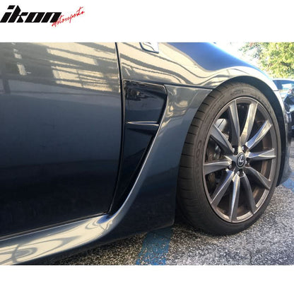 2008-2014 Lexus ISF Novel Style Unpainted Black Side Vent Fender PP