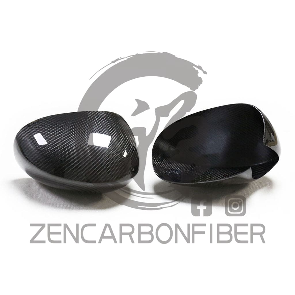 2008+ Dodge Challenger Carbon Fiber Mirror Covers