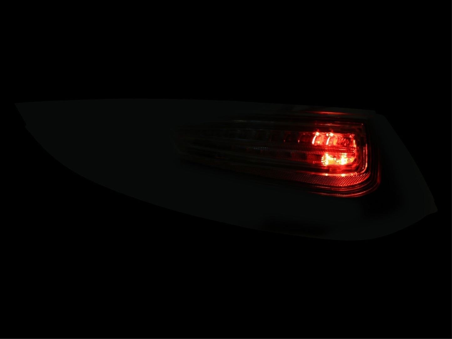 2009-2012 Porsche 911 Carrera 997 LED Light Bar Clear Tail Made By Depo