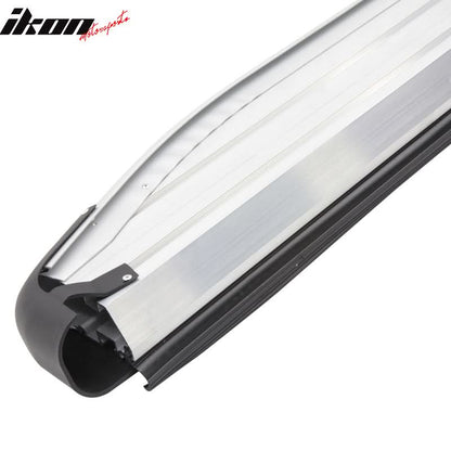 2009-2015 Honda Pilot Running Boards OE Style Black Silver Aluminum