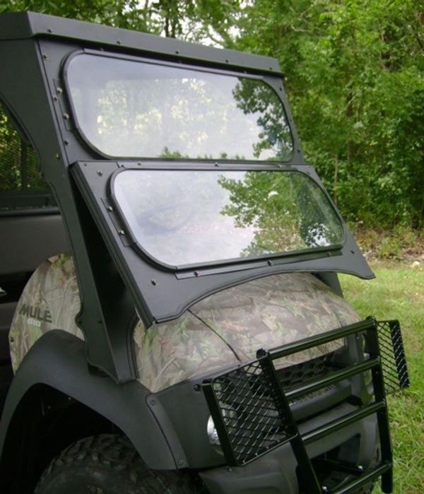 2009-2016 Fortress Fixed Windshield Kawasaki 600 & 610  - 2 Passenger