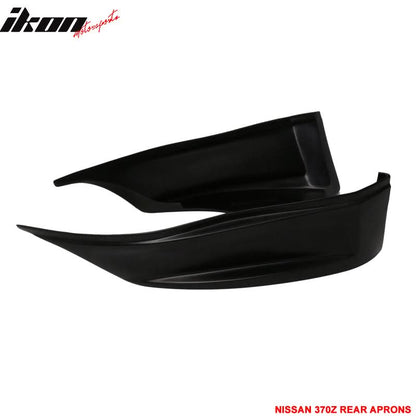 2009-2020 Nissan 370Z SS Style Unpainted Rear Bumper Lip Aprons PU