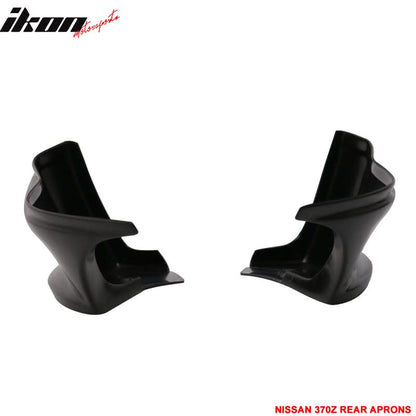 2009-2020 Nissan 370Z SS Style Unpainted Rear Bumper Lip Aprons PU