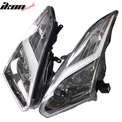 2009-2024  Nissan R35 GTR LED DRL Headlights(Upgrade 09-16 to 17+)