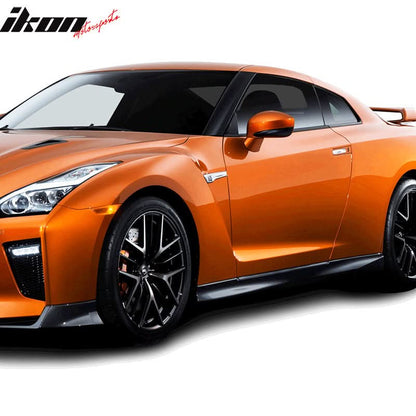 2009-2024 Nissan R35 GTR OE Factory Style Unpainted Side Skirts PP