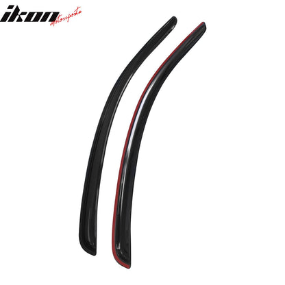 2010-2014 Ford Mustang 2Pc Set Window Visors Acrylic
