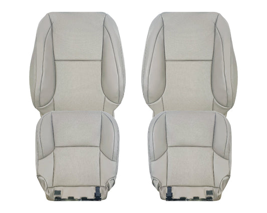 2010-2021 Lexus GX460 Replacement Perforated Synthetic Leather Seat Cover: Ecru “Off-White/Cream” Perforated