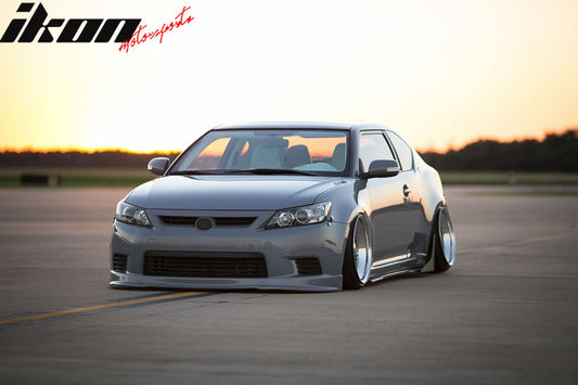 2011-2013 Scion TC RS Style PU Front Bumper Lip Chin Spoiler Splitter