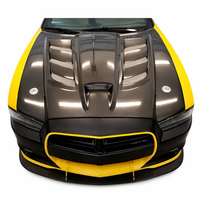 2011-2014 Dodge Charger Sniper 2.0 Carbon Fiber Hood