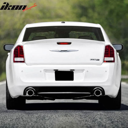 2011-2023 Chrysler 300 OEM Style Matte Black Rear Spoiler Wing ABS