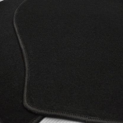 Car Floor Mat for 2011-2025 Dodge Durango Black Carpets Nylon 2PC