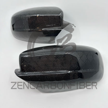 2011 + Dodge Charger/Chrysler 300 Carbon Fiber Mirror Cap Covers Honeycomb carbon fiber mirror caps