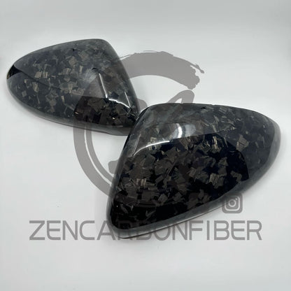 2012-2018 MK6 Jetta Carbon Fiber Mirror Caps Replacements