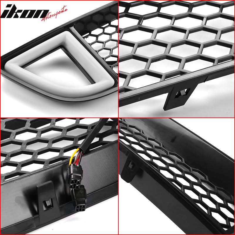 2013-2014 Ford Mustang Non-Shelby LED Light Unpainted Front Grille