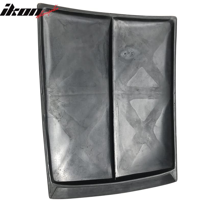 2013-2014 Mustang GT Type Style Unpainted Black Hood Vent Scoop PU