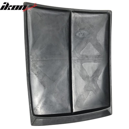 2013-2014 Mustang GT Type Style Unpainted Black Hood Vent Scoop PU