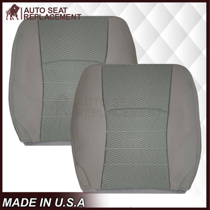 2013-2018 Dodge Ram ST Tradesman Bottom or Top Replacement Seat Cover: Cloth Diesel Gray
