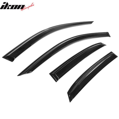 2013-2019 Audi A3 S3 RS3 Sedan Slim Style Acrylic Window Visors 4PC