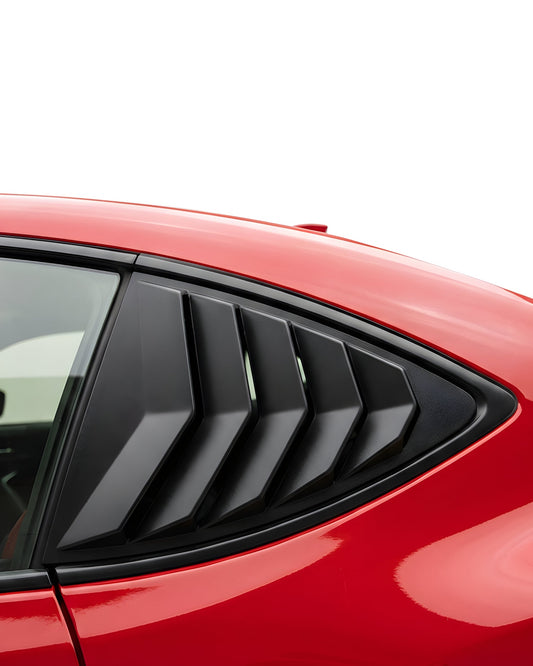 2013-2020 Subaru BRZ IKON Style Rear Window Louver Guard ABS