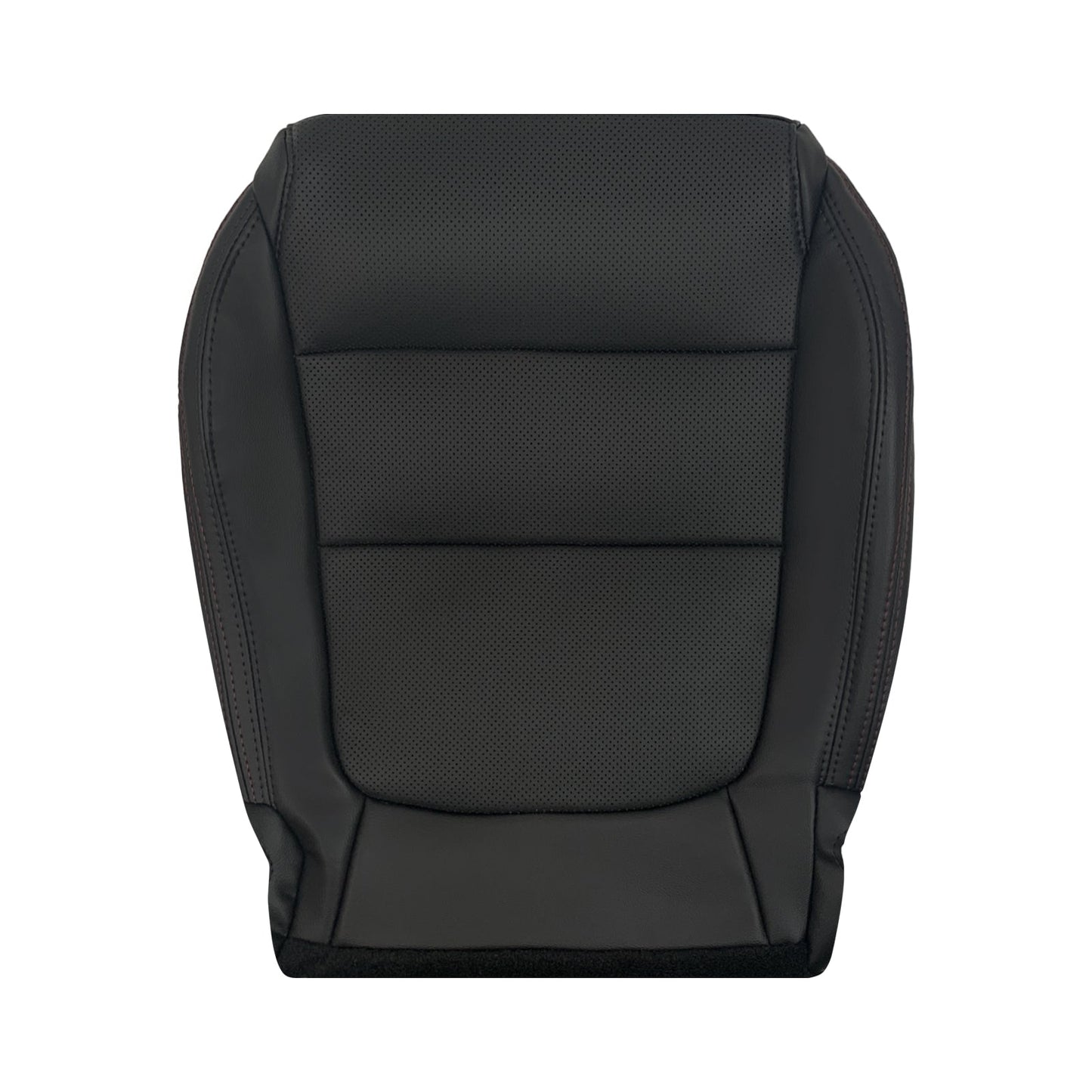 2013 to 2015 For Mazda CX-5 Driver Passenger Black Perforated Leather Seat Cover