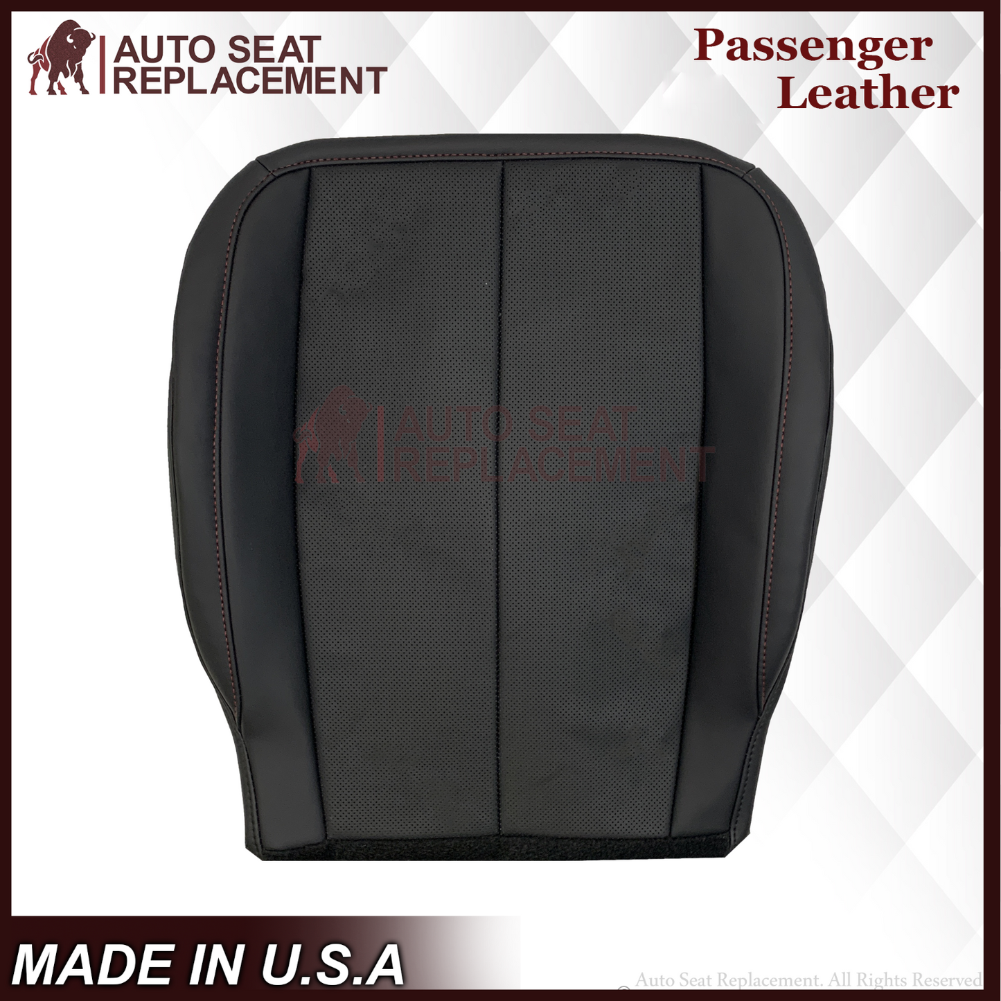 2010-2016 Fits Chevy Equinox LTZ Replacement Seat Cover: Black Perforated