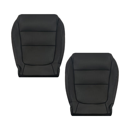 2013 to 2015 For Mazda CX-5 Driver Passenger Black Perforated Leather Seat Cover