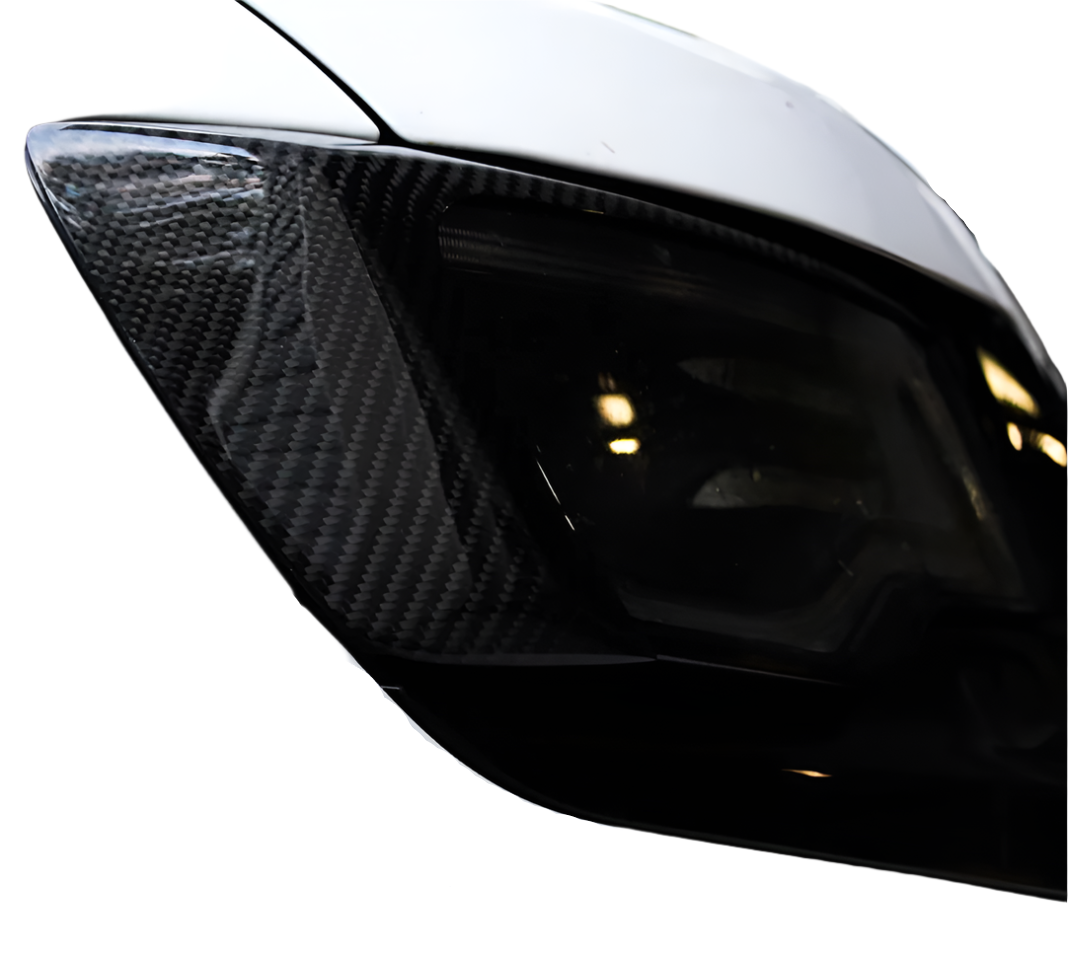 2014-2021 Jeep Grand Cherokee Carbon Fiber Headlight Covers