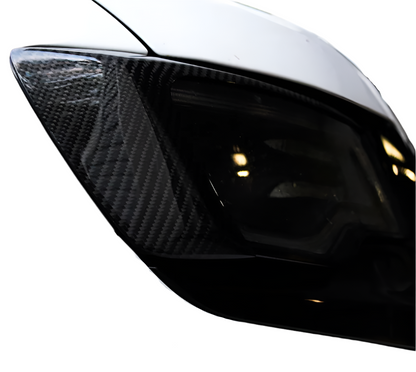 2014-2021 Jeep Grand Cherokee Carbon Fiber Headlight Covers