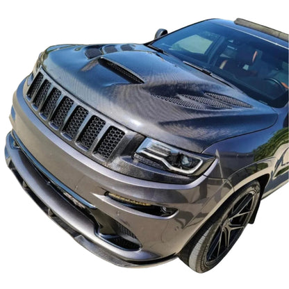 2014-2021 Jeep Grand Cherokee Carbon Fiber Headlight Covers