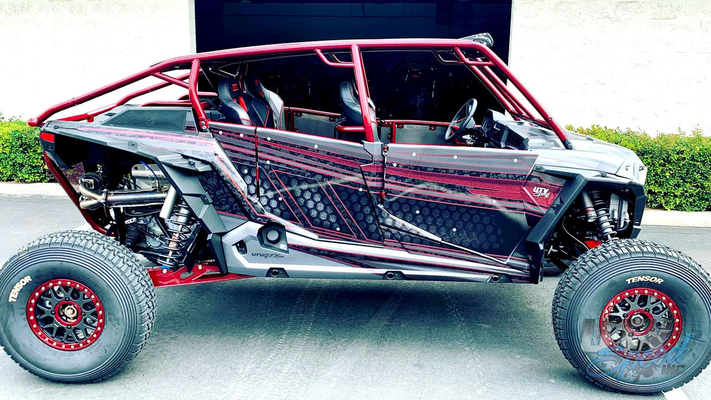 2014-2023 Polaris RZR 4DR Rear Bumper Cage
