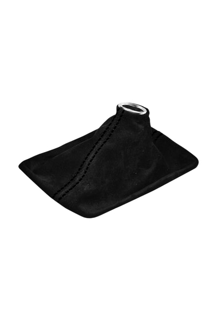 For Chevy Corvette C7 2014 2015 2016 Genuine Suede MANUAL Shift Boot Cover In Black