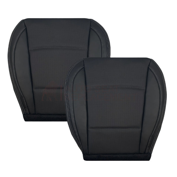 2015-2018 Subaru Outback Replacement Black Perforated Seat Covers: Choose Your Side