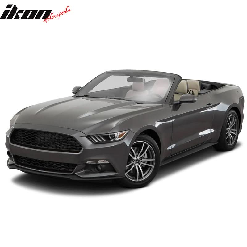 2015-2017 Ford Mustang V6 GT OEM Style Front Bumper Lip Spoiler PU