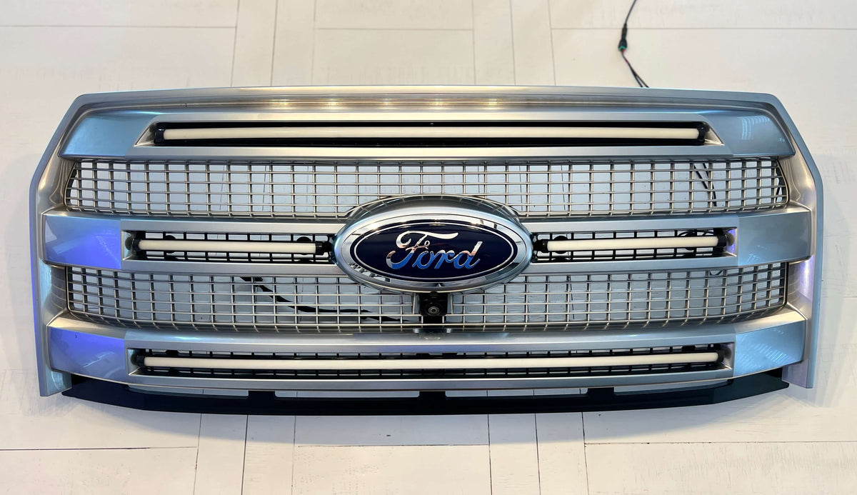 2015-2017 Ford F150 LED “Ghost” Grille Light Kit – Platinum, 6500 K White, IP67 Waterproof