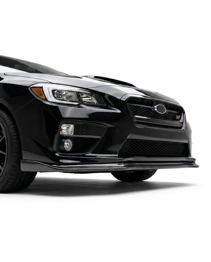 2015-2017 Subaru WRX STI MPX Carbon Fiber Print Front Bumper Lip PP