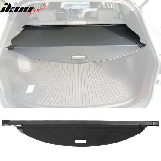 2015-2018 Hyundai Santa Fe Sport Black Rear Trunk Cargo Cover Shade