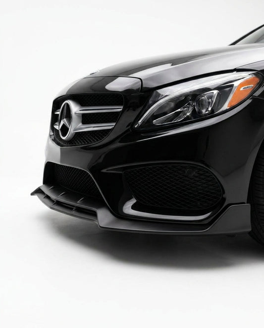 2015-2018 Benz W205 C-Class AMG B Front Lip PP