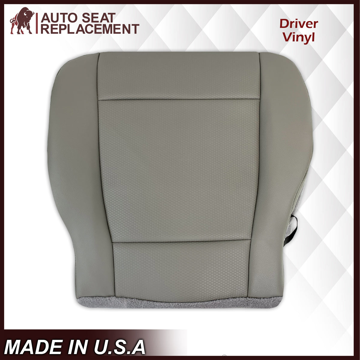 2015-2020 Ford F150 XL STX Work-Truck Base W/T Single-Cab Gray Seat Covers