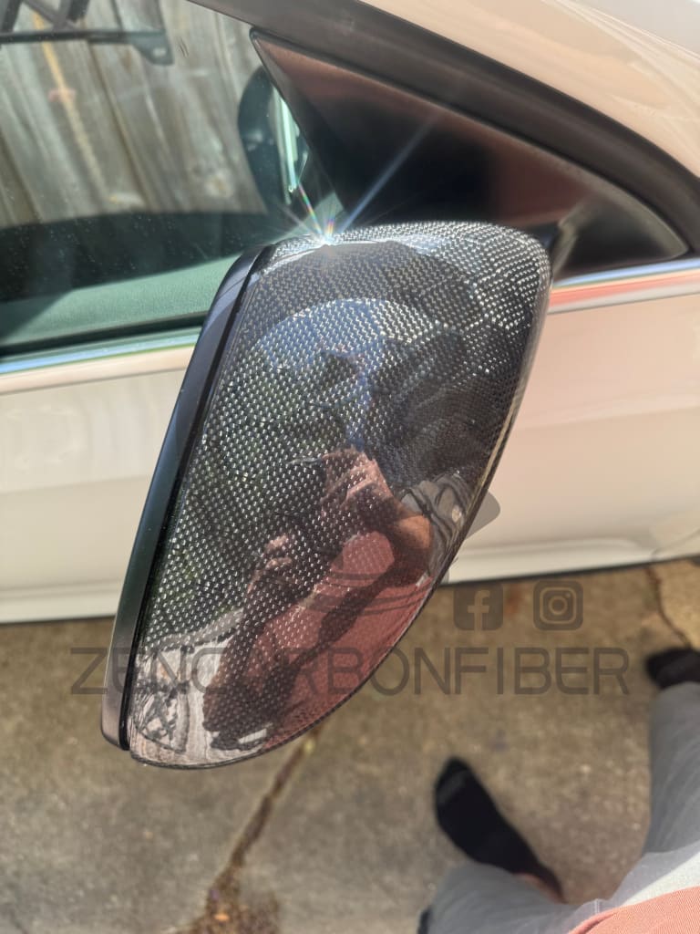 2015-2021 Volkswagen/VW Golf MK7 Carbon Fiber Mirror Caps Replacements