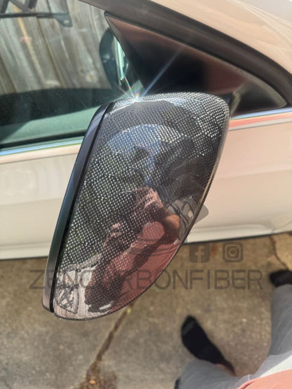 2015-2021 Volkswagen/VW Golf MK7 Carbon Fiber Mirror Caps Replacements