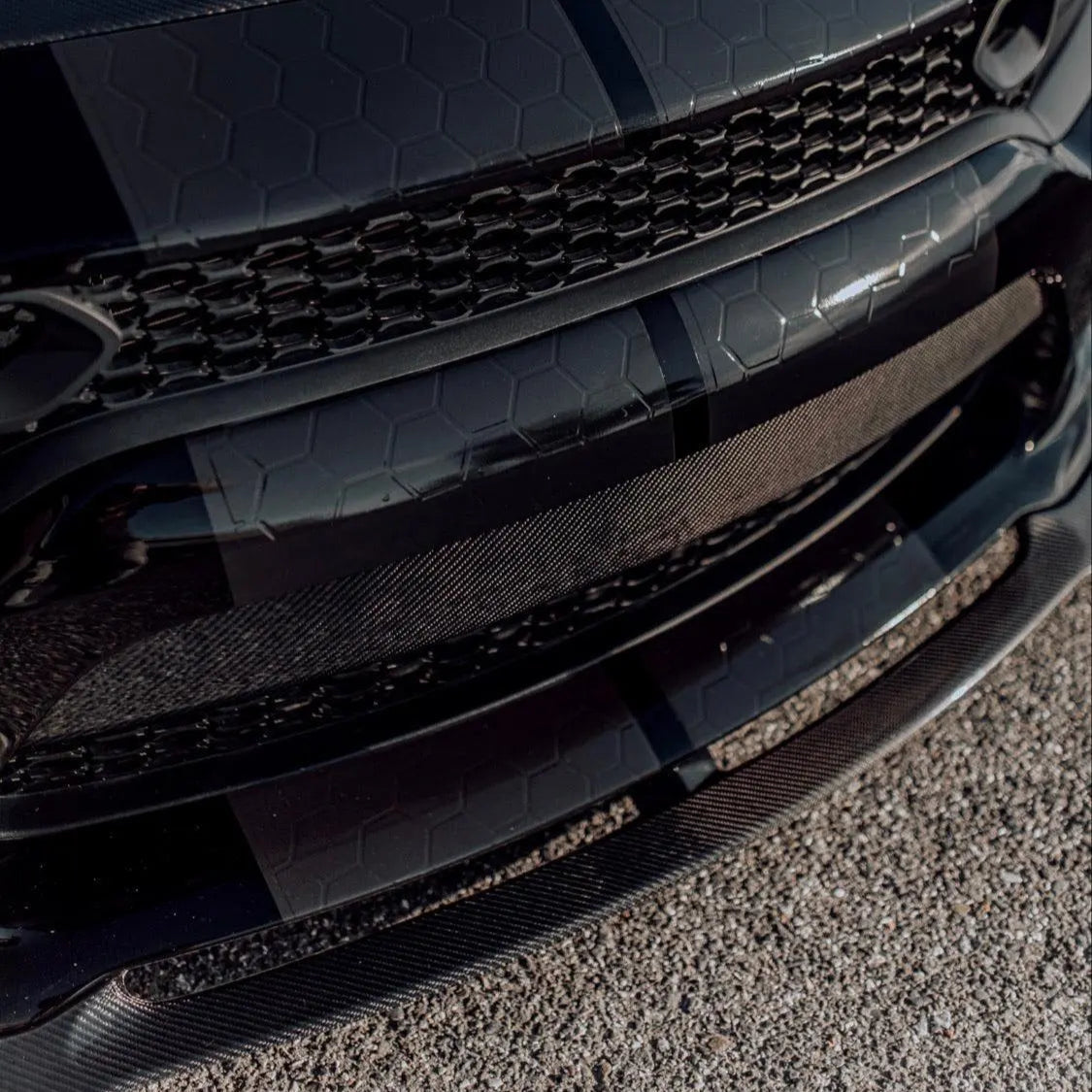 2015-2023 Dodge Charger Carbon Fiber Front Lip Splitter