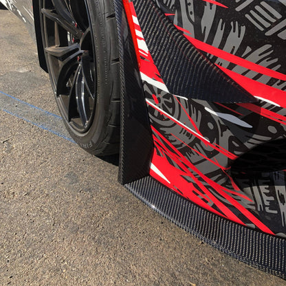 2015-2023 Dodge Charger Carbon Fiber Front Lip Splitter